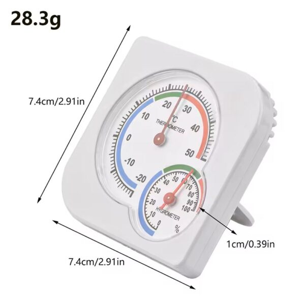 Wall Type Mechanical Temperature and Humidity Meter - Image 3
