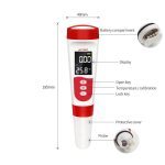 Pen Type pH Meter 0.00/14.00 pH - 0/50 C - Image 4