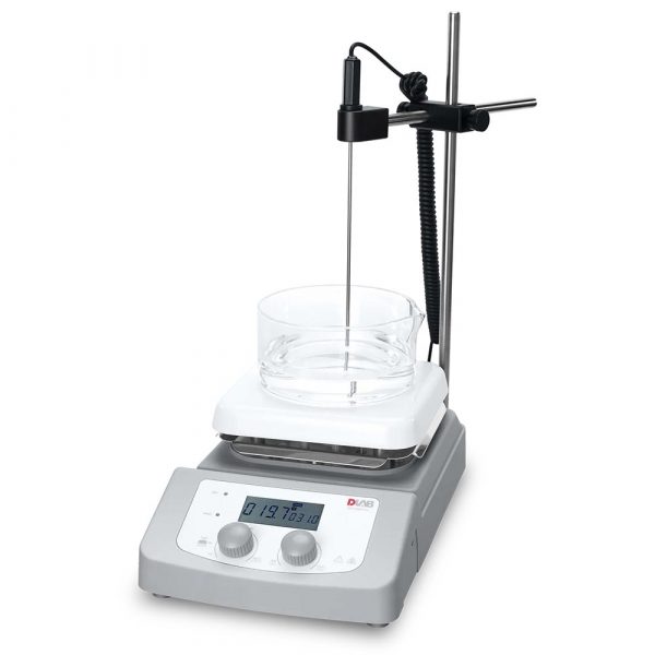 DLAB Digital Magnetic Stirrer with Heater and Heater Sensor 380C 140x140 mm - Image 2