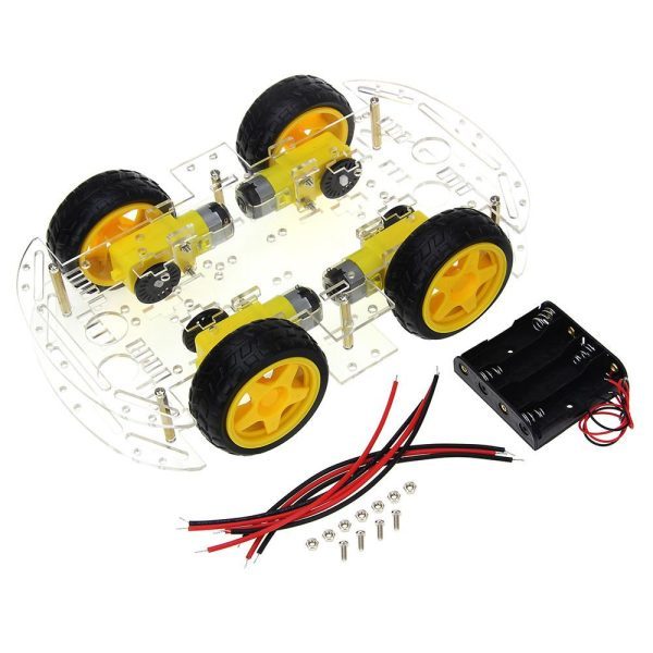 4WD Robot Car Kit Rc Pack - Image 4
