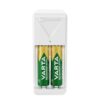 Charger with 2 Battery Capacity + 2 AA Rechargeable Battery - Image 2