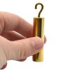 Metal Cylinder with Hook Brass - Image 2