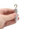 Metal Cylinder with Hook Aluminium - Image 2