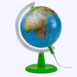 Physical / Political Globe 30 cm Illuminated Interactive - Image 2