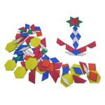 Pattern Blocks Plastic 144 Pcs - Image 2