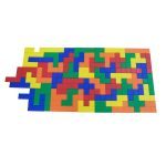 Multi Squares Set Plastic 60 Pcs - Image 2