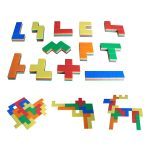 Multi Squares Set Plastic 60 Pcs - Image 3