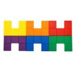 Multi Squares Set Plastic 60 Pcs - Image 9