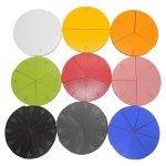Fraction Set Wooden Circular 51 Pcs - Image 2