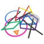 Geometric Solid Modeling Set 102 Pcs - Image 2