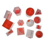 Geometric Objects Set Transparent 13 Pcs 6 cm - Image 2