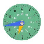 Dial of Clock 10 cm - Image 8
