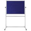 Fabric Notice Board with Doubled Mobile Board 120x140 cm - Image 2