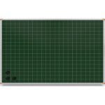 Wall Mounted Enamel Magnetic Board with Grid Line - Image 2