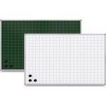 Wall Mounted Enamel Magnetic Board with Grid Line