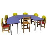 Group Study Table U Shaped - Image 2